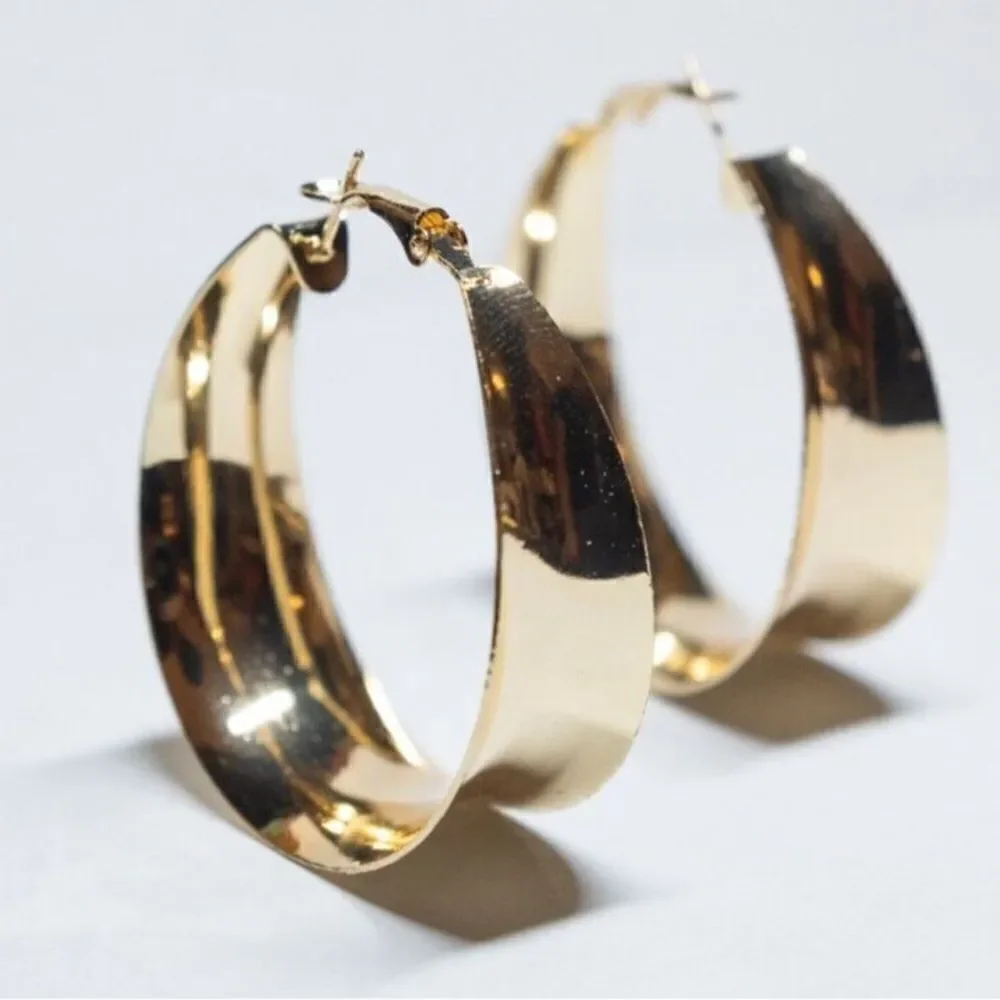 Hoop earrings  #113